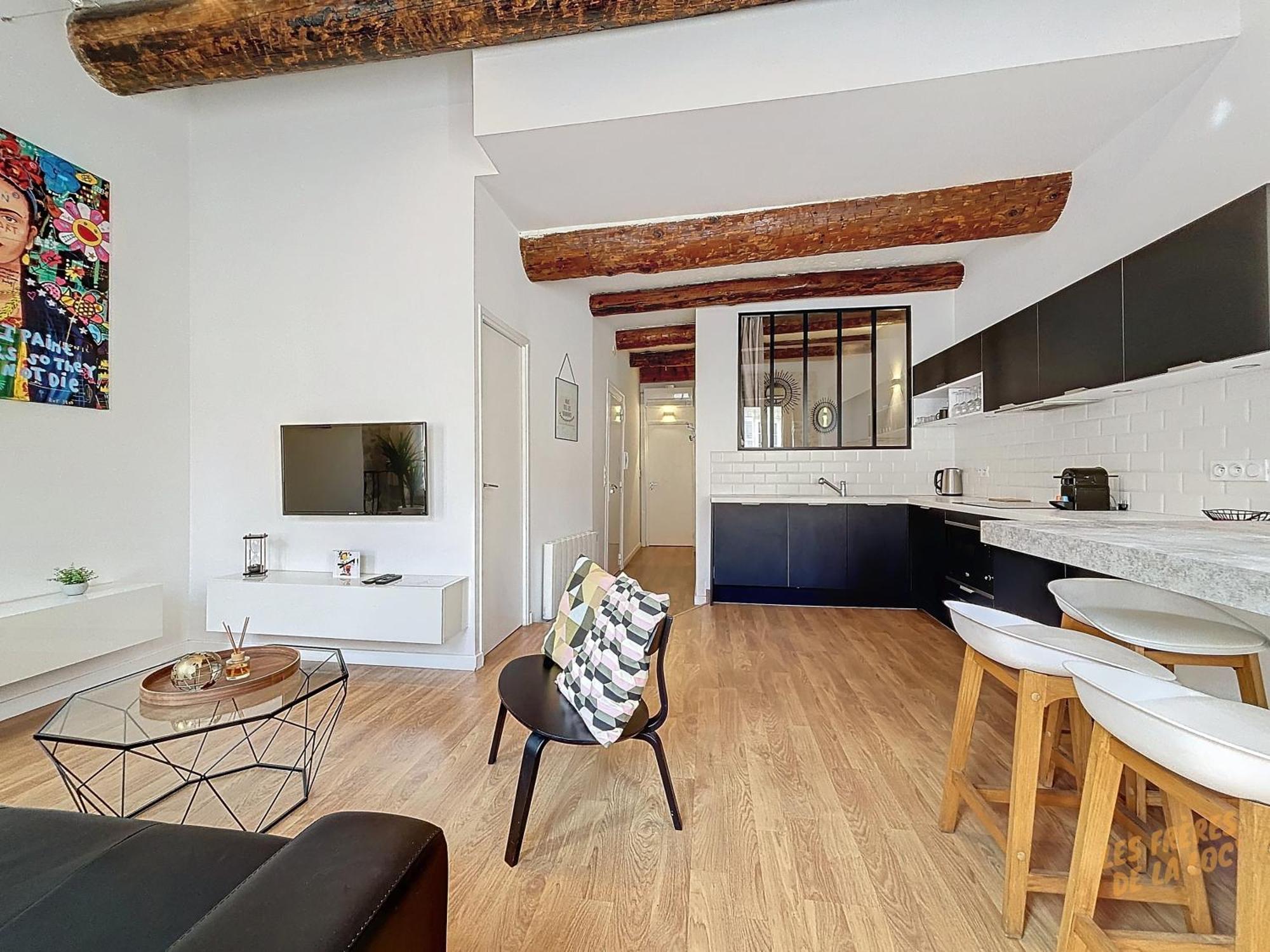 Charmant Appartement Au Vieux-Port - Climatisation - Les Freres De La Loc' 马赛 外观 照片